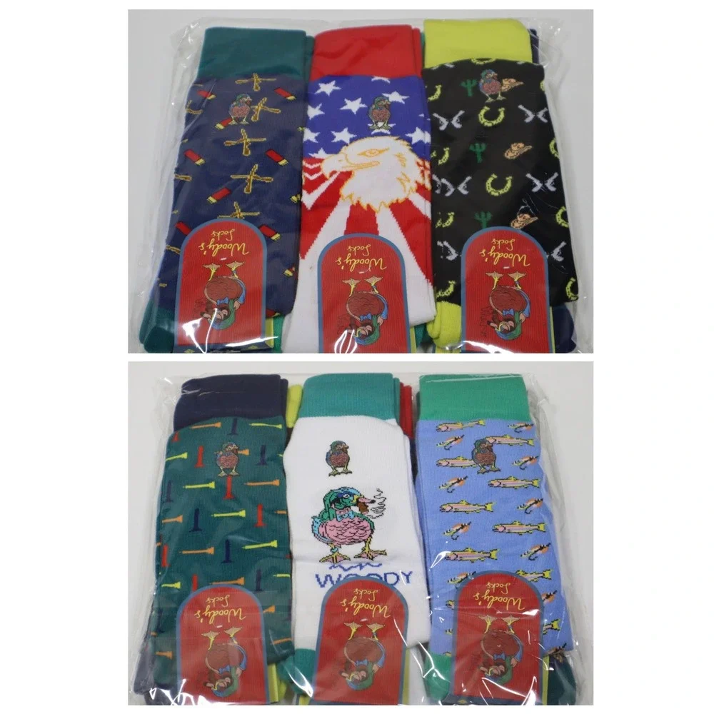 Woody's Men's 6 Pack of Socks